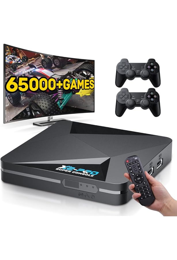 KINHANK レトロビデオゲームコンソールスーパーコンソール X4 プラス Amazon.com: Kinhank Retro Game Console,Super Console X4 PLUS